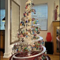 Rare MCM Recycled Aluminum Lmtd Edition Tannenboing Tree Designed by Michele Weingeist