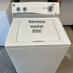 Kenmore  Washer. 