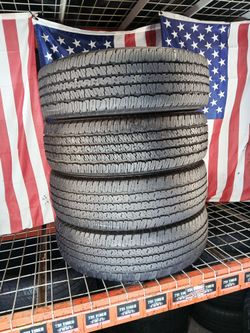 ⭐️LT245/70R17 FIRESTONE TRANSFORCE HT ALL SEASON 10PLY LOAD E USED TIRES 245 70 17