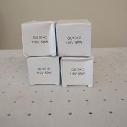 50 Watt Replacement Bulb for Candle Warmer, Scent Wax Burner, Fragrance Melt,120V/GU10 Base Halogen Warming Bulb,Warm White, 4 Pack