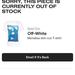 Off White Ordered Through Farfetch
