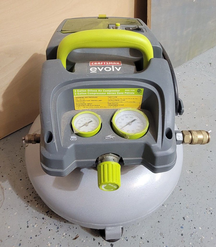 Craftsman EVOLV Air Compressor 3 Gal