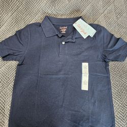 7-New Navy Blue Shirts 