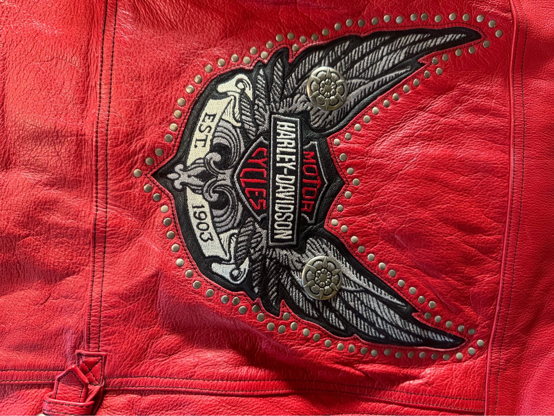 Ladies Harley Davidson Leather Jacket