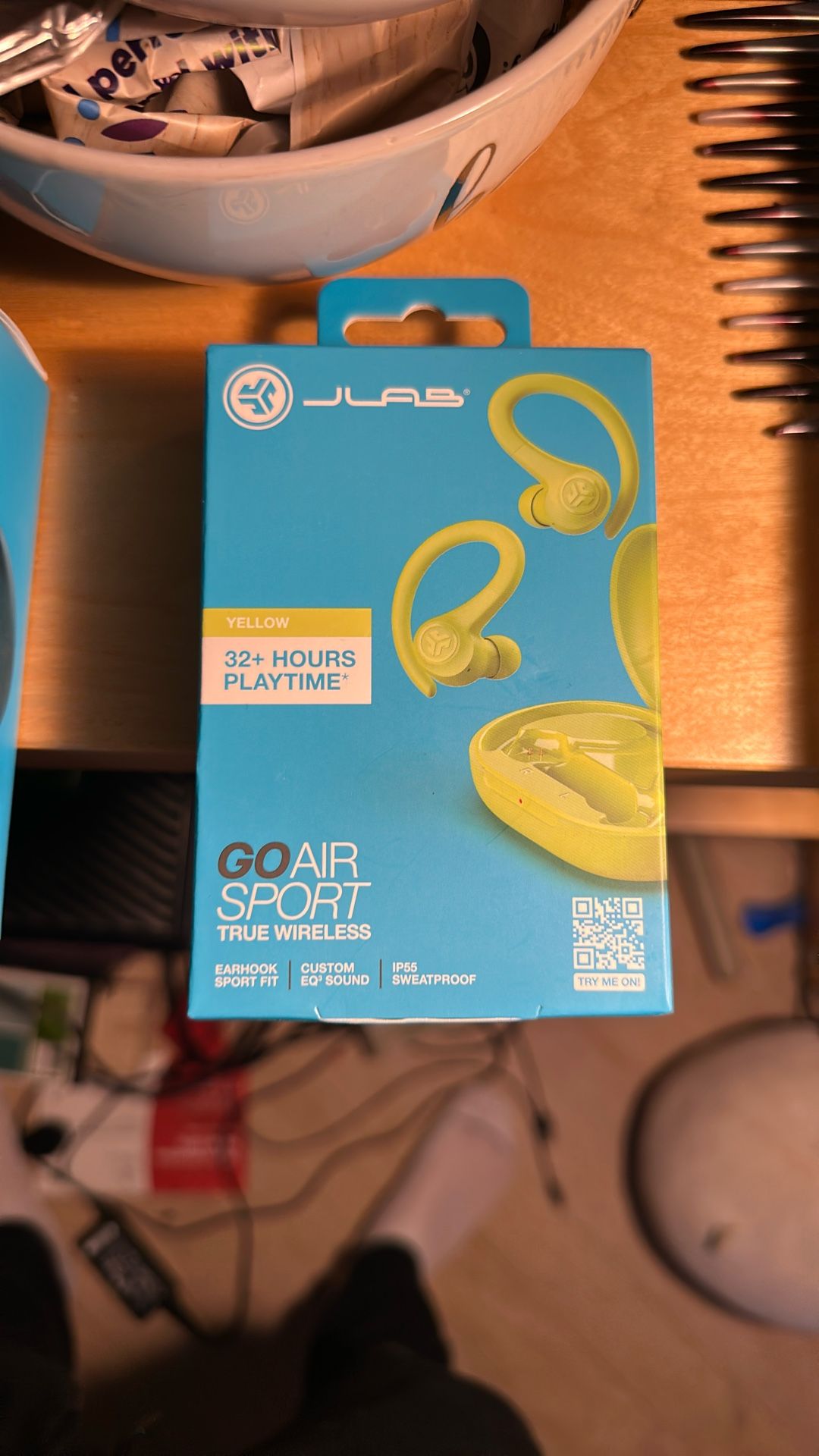 JLAB Yellow Headphones