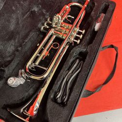 Nice Silver Trumpet with New Mouthpiece and Valve Oil $200 Firm