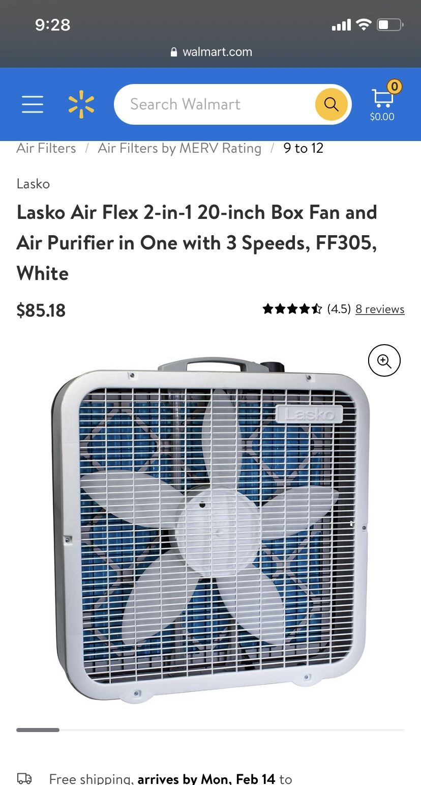 Lasko In Fan And Air Purifier