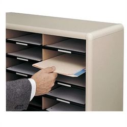 Steel Value Sorter 36 Compartment Metal Flat Files Organizer