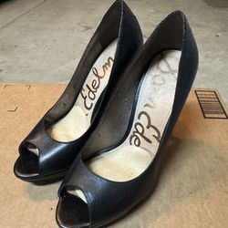 Sam Edelman high heels open toe shoes size 7.5