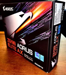 GIGABYTE Z590 AORUS ELITE AX Gaming Motherboard LGA 1200 DDR4 PCIe 4.0 WIFI M.2