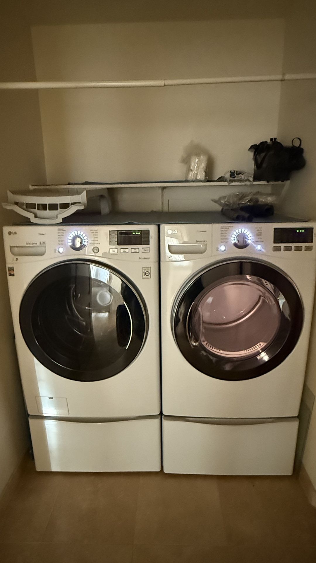 LG Washer & Dryer Front Loader