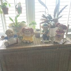 Ceramic Cabbage Patch Dolls