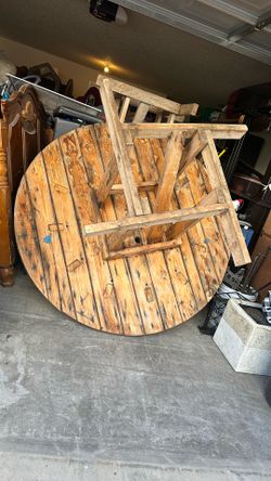 Outdoor Tables With Five Chairs, Asking 350$ For Each Our Best Offer