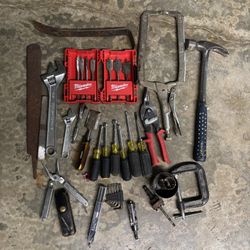 Box Of Tools (Klein, Milwaukee, Leatherman)