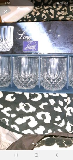 Crystal glasses from France