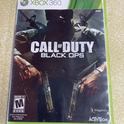 Call Of Duty Black Ops- Xbox 360