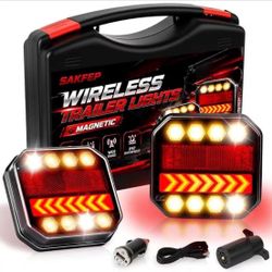 NEW Wireless Magnetic Trailer Lights Kit