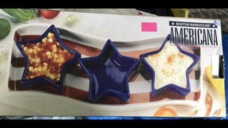 4th of July beautiful serving gift
