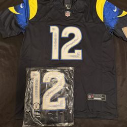 Puka Nacua Los Angeles Rams Rivalries Black Jersey 🏈
