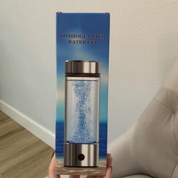 Hydrogen Water Bottle Generator, Portable Hydrogen Water Machine, Charger Included