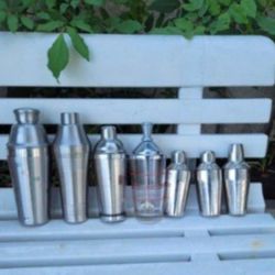 Cocktail Shakers, $5 - $15 each