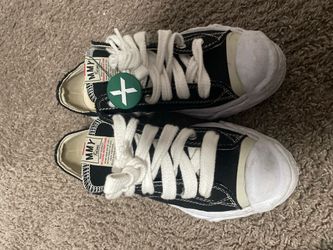Listing Title Maison Mihara Yasuhiro Peterson OG Sole Canvas Low Black/White Size 9.5 (EU 42) No Box