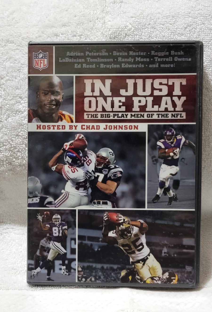 In Just One Play, The Big-Play Men of the NFL by Chad Johnson (DVD)