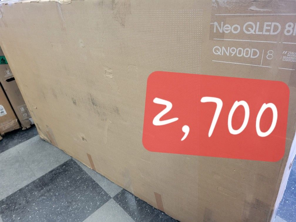 SAMSUNG 85"INCH NEO QLED 8K Q900D 