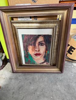 Picture and a picture frame