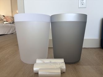 Set of 2 New Room Essential Wastebasket