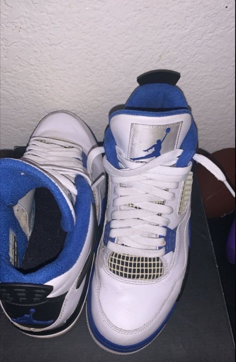 Jordan 4 Motorsport Blue