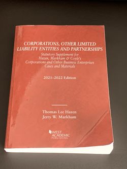 Corporation Other Limited Liability Entities