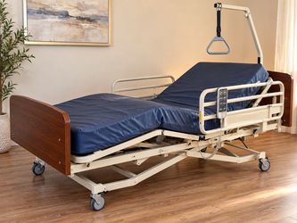 Joerns UltraCare XT Electric Medical Bed – Mattress, Rails & Trapeze
