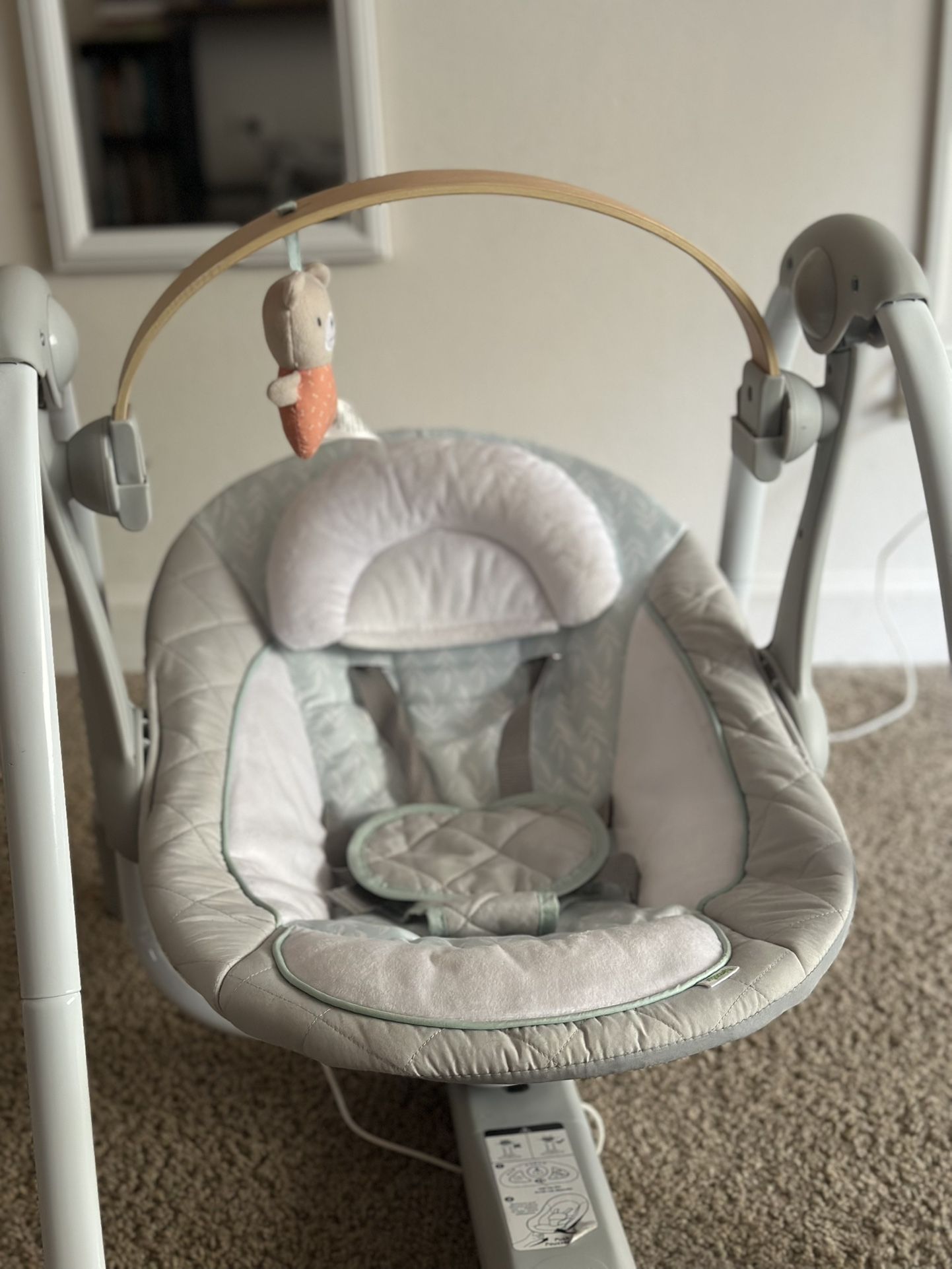 Mint Green Lightly Used Swing 