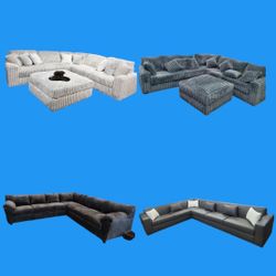 Brand NEW SECTIONAL COUCHES Sofas CHAISE 