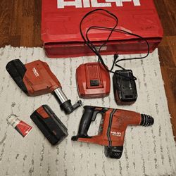 Hilti Te6 -a36 AVR Cordless Rotary Hammer Drill 36v 2 BATTERY,ELEChTRIC CHARGER, WORKS GREAT,EVERYTHING YOU SEEN IN THE PICTURE INCLUDING FOR ANY QUES