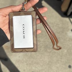 Coach Outlet Id Landyard