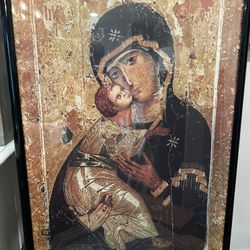 mother And child print