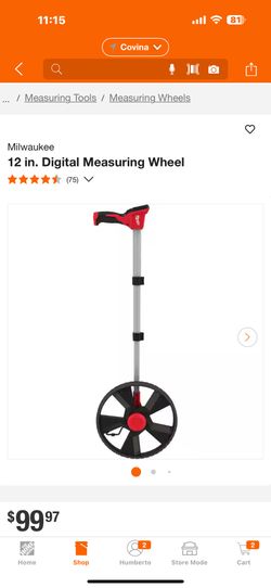 Milwaukee Digital Measurement Wheel 