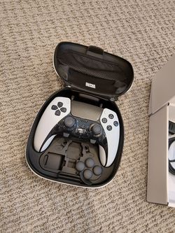 PS5 DualSense Edge Pro Controller with Case, Open Box Never Used
