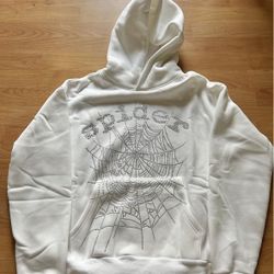 White Gem Spider Hoodie