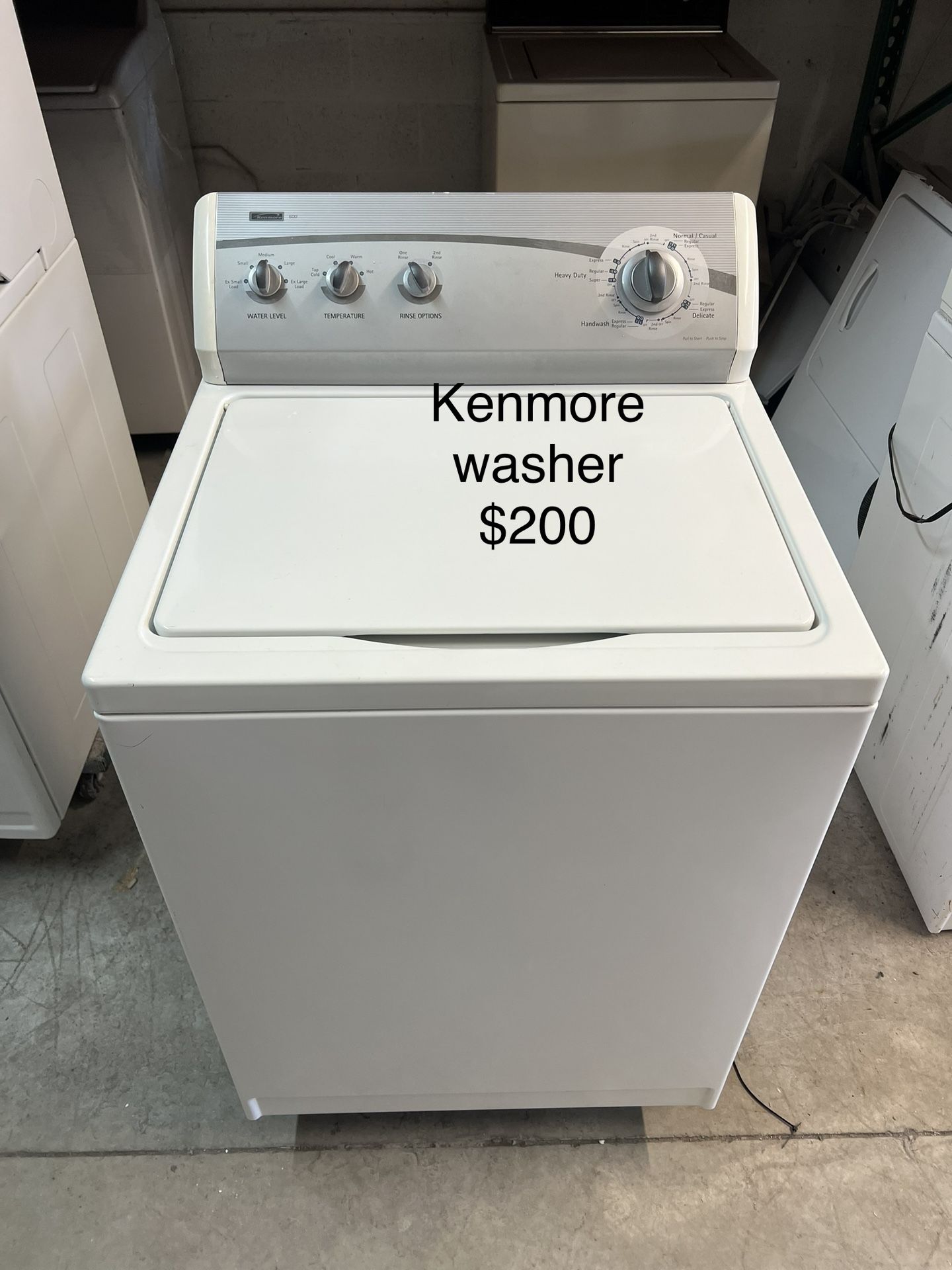 Kenmore Washer