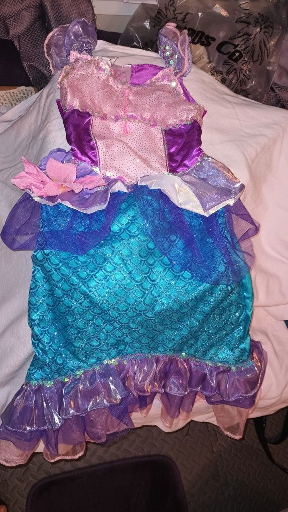 Disney Mermaid Costume Sz 4-6x