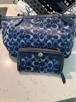 Authentic Coach Purse & Matching Wallet