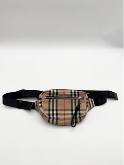 Burberry House Check Canvas Cannon Belt Bag