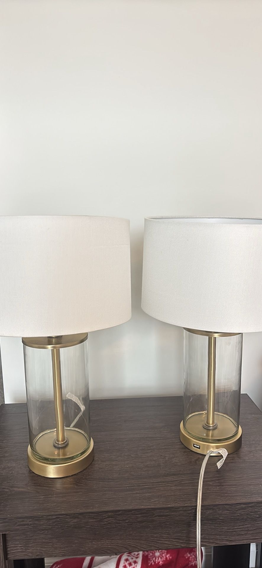 Pair of 18 In Lamps