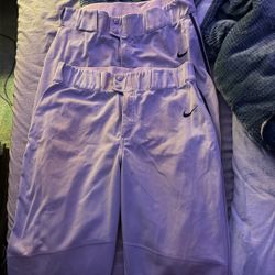 Grey Nike Baseball Pants 