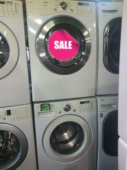 SALE - LG front loading washer & dryer set working perfectly