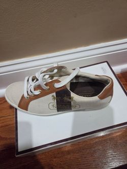 Coach Leatherware Low-Top Canvas Sneakers