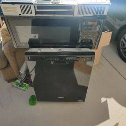 Microwave And Dishwasher